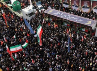 Thousands mourn top Iranian military commanders and scientists killed in Israeli strikes
