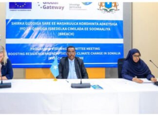 Somalia’s Minister of Interior Opens High-Level Meeting on Climate Resilience and Adaptation