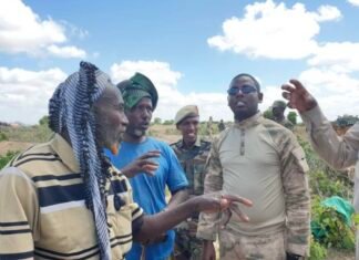 Governor of Lower Shabelle Visits Frontlines in Sabiid and Caanoole Amid Ongoing Anti-Al-Shabaab Operations