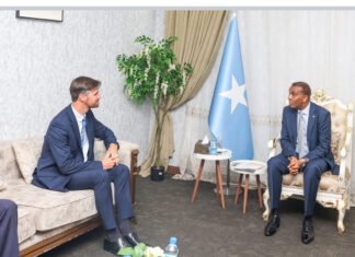 PM Hamse, New UK Ambassador to Somalia, Discuss Security, Elections, and Development Ties
