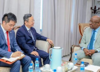 Somalia Minister of Information Welcomes Chinese Ambassador to Strengthen Bilateral Cultural and Media Ties