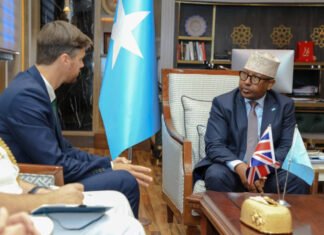 Somali Defence Minister, New UK Ambassador to Strengthen Security Cooperation