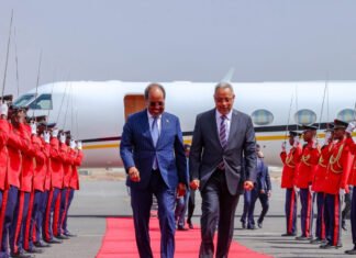 Somali President Hassan Sheikh Visits to Djibouti for Strategic Talks with His Counterpart