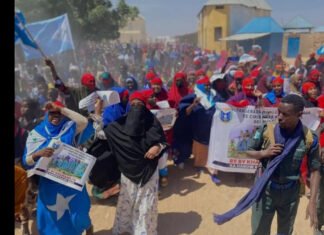 Residents of Doolow Protest Against Last Night’s Horrific Act by Ethiopian Forces