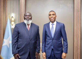 Prime Minister Xamsa Receives African Union Special Representative to Somalia