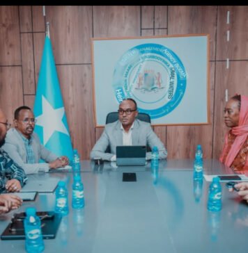 SoDMA Chief, IOM Deputy Director Meet to Strengthen Humanitarian Partnership in Somalia