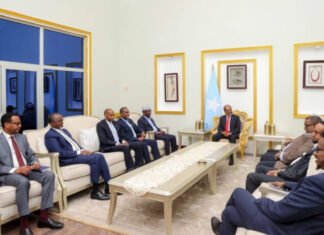 President Hassan Sheikh Having High Talks with and Opposition Leaders in Mogadishu