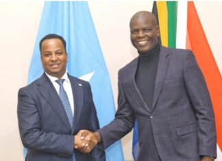Somalia and South Africa Discuss Strengthening Bilateral Cooperation