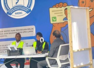 Somali President Registers as Voter in Mogadishu, Urges Nationwide Participation in Electoral Process