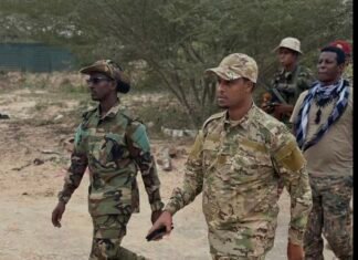 Somali Army Land Forces Commander Visits E ldheer to Intensify Offensive Against Al-Shabaab