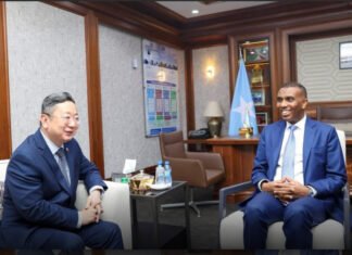 Somalia PM Meets Chinese Ambassador to Boost Bilateral Ties