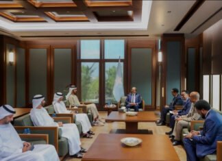Somali President Meets UAE Delegation in Mogadishu