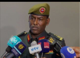 Military Officer Declares: “Ethiopia Should Obtain Access to the Red Sea”