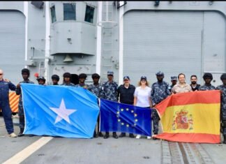 Mogadishu: Somali Police Coast Guard Conducts Joint Operation with EU Naval Force