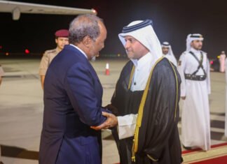 Somalia President Arrives in Doha for Arab-Islamic Summit