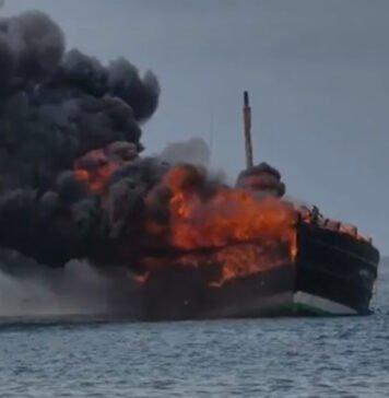 Cargo Ship from India Carrying Rice and Sugar to Bosaso Catches Fire