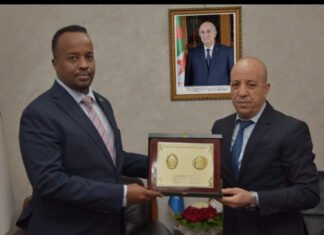 Somali, Algerian Police Chiefs Discuss Strengthening Bilateral Cooperation