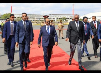 Somalia’s President Attends State Funeral of Raila Odinga in Nairobi