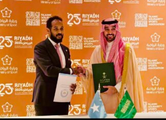 Somalia, Saudi Arabia Ink Deal on Youth and Sports Cooperation