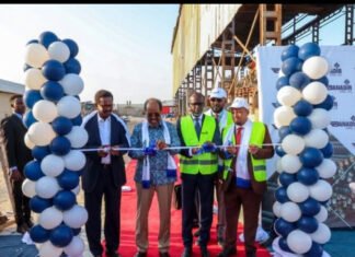 President Hassan Sheikh Opens Banadir Steel Factory in Mogadishu