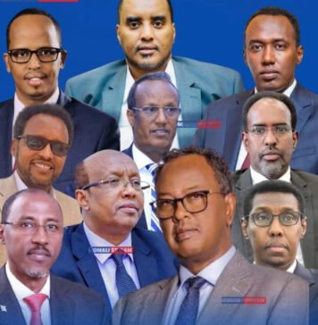 Somali Nine Politicians Endorse Abdi Farah Shirdoon for 2026