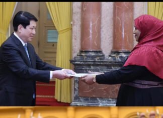 Somalia’s First Ambassador to Vietnam Officially Accredited