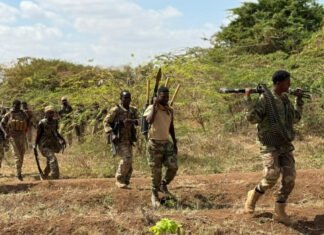 Somali Commandos Carries Out Security Operations in Lower Shabelle