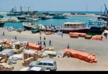 UAE Vessel Loads Cargo at Mogadishu Port Under Somali Security Watch