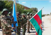 President Hassan becomes first Somali president in over 30 years fully guarded by national army
