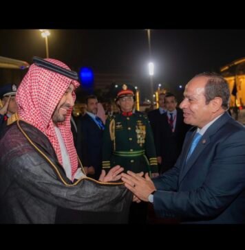 Egypt’s President Sisi Travels to Riyadh for Talks With Saudi Crown Prince on Red Sea Security
