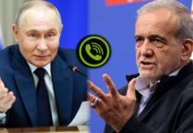 Russia’s Putin, Iran’s Pezeshkian Discuss Middle East Tensions After Israeli and U.S. Attacks