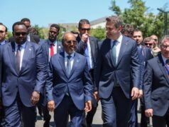 Somali President Receives Turkish Energy Minister