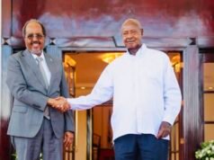 Somali and Ugandan leaders hold bilateral talks in State House