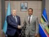 Somalia Foreign Minister Sees Off Russian Envoy in Mogadishu