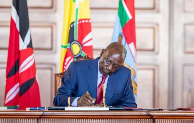 President Ruto Signs Division of Revenue Bill 2026 Into Law