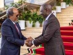 Somali President Holds Talks with Ruto in Kenya