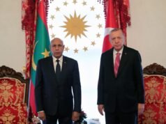 Erdogan, Mauritanian President Discuss Strengthening Bilateral Cooperation