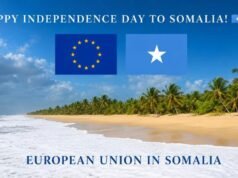EU marks Somalia independence day, reaffirms support for peace and stability