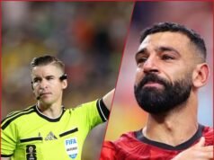 Mo Salah Shows composure after VAR controversy as he refuses to give up