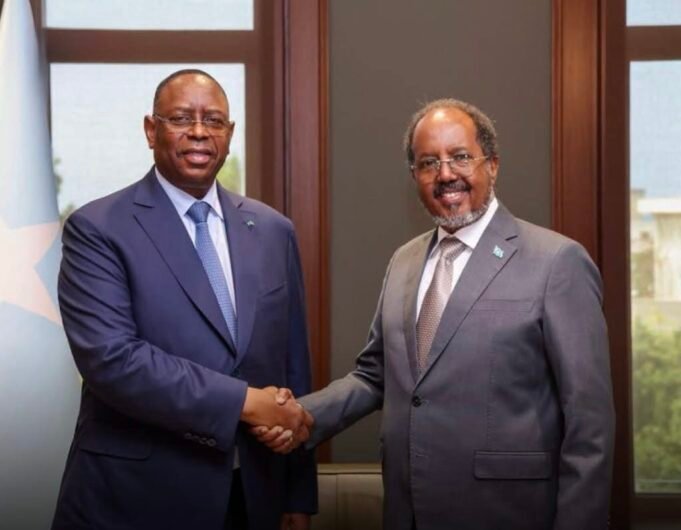 Somalia President Meets Former Senegal President Macky Sall Over UN Leadership Bid