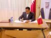 Somalia’s Foreign Minister Signs Condolence Book at Qatari Embassy Following Passing of Former Emir