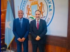 Somalia’s National Security Adviser Meets Arab League Ambassador on Security and State-Building Cooperation
