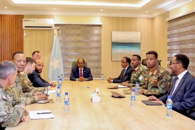 Somali President, AFRICOM Commander Discuss Counterterrorism and Strategic Security Cooperation