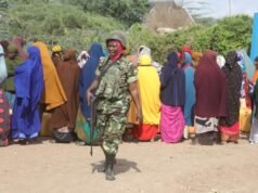 AUSSOM Forces Distribute Clean Drinking Water to 200 Residents of Towfiiq IDP Camp
