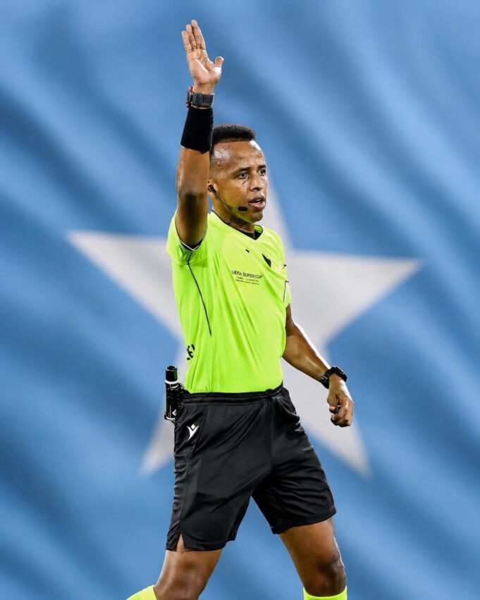 Somali Referee Omar Artan Makes History in UEFA Super Cup