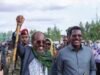President Hassan Sheikh Arrives in Adado After Overland Journey
