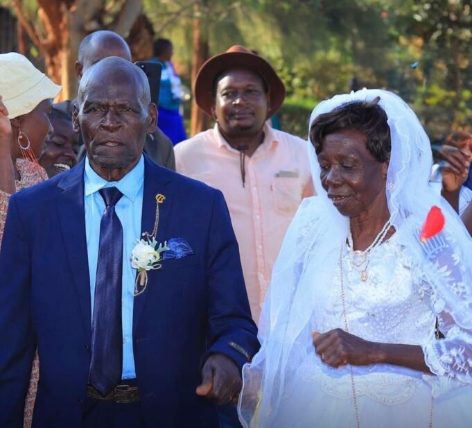 Kenyan Couple, Aged 92 and 87, Celebrate Dream Wedding After More Than 50 Years Together