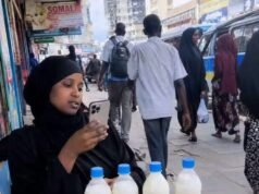 Eastleigh: Camel Milk Seller Spotted With an iPhone 16 Pro Max